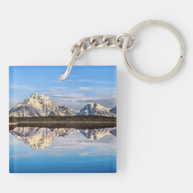 Porte-clés Réflexion de l'Alaska (Dos)