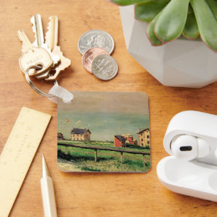 Porte-clés Régate à Villerville par Gustave Caillebotte