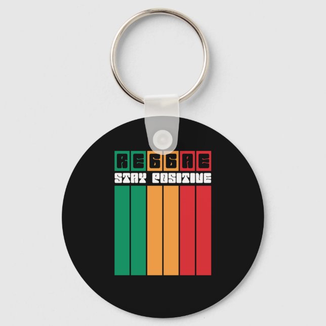 Porte-clés Reggae Rasta Rastafari (Recto)