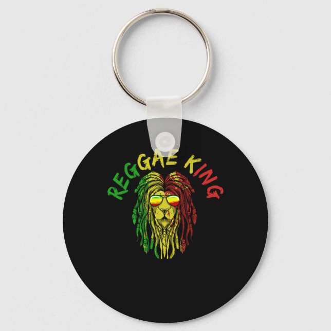 Porte-clés Reggae Rasta Rastafari (Recto)