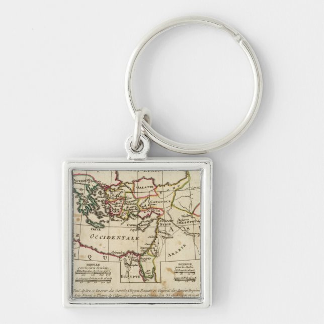 Porte-clés Régions, lieux du Nouveau Testament (Devant)