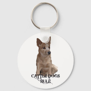 Porte-clés Règle de chiens de bétail