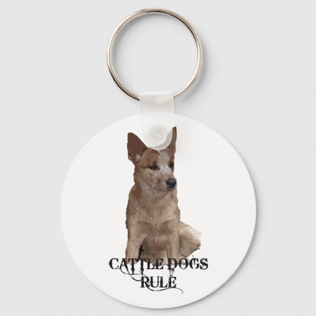 Porte-clés Règle des chiens de bétail (Recto)