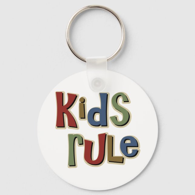 Porte-clés Règle des enfants (Recto)