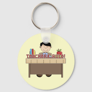 Porte-clés Règle des enseignants - Chemises et cadeaux mascul