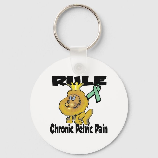 Porte-clés Règle Douleur pelvienne chronique (Recto)