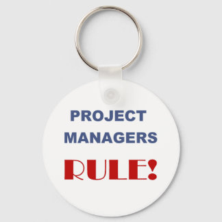 Porte-clés Règle du chef de projet !