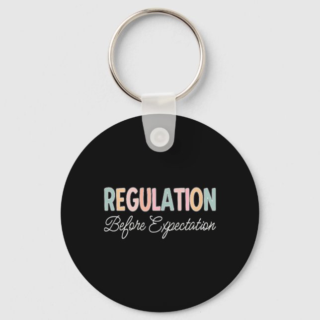 Porte-clés Réglementation avant attente (Recto)