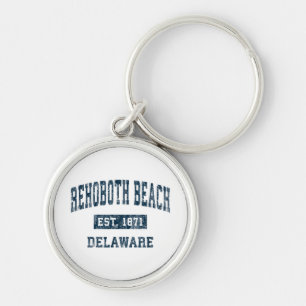 Porte-clés Rehoboth Beach Delaware DE Sports Vintages Design