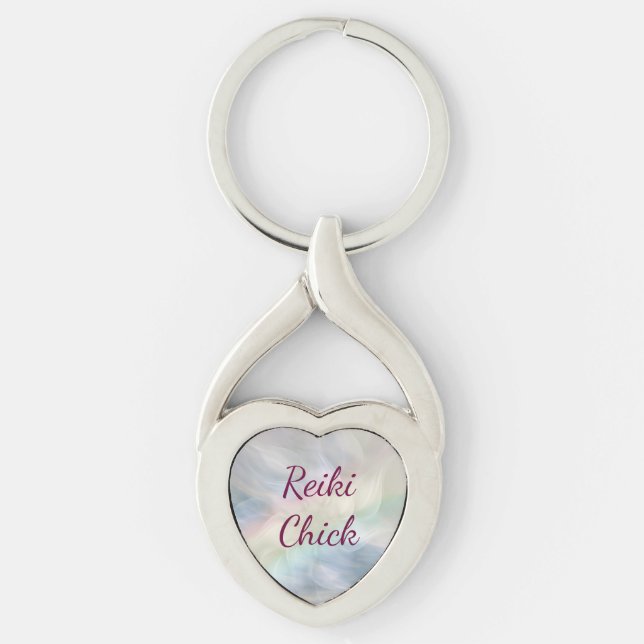 Porte-clés Reiki Chick (Devant)