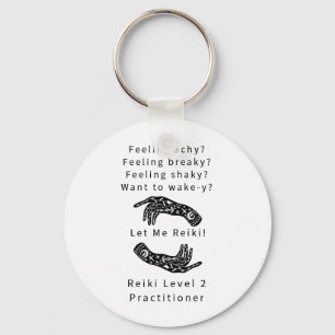 Porte-clés Reiki Niveau 2 Praticien Riddle Et Mains