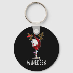 Porte-clés Reinbeer Winedeer Bière Reindeer Reindeer Noël Xma