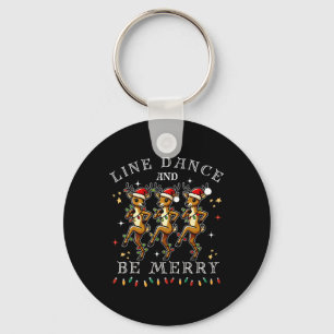 Porte-clés Reindeer Line Danse Et Soyez Joyeux Noël Festif