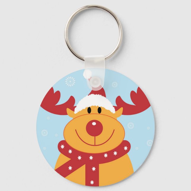 Porte-clés Reinder de Noël (Recto)