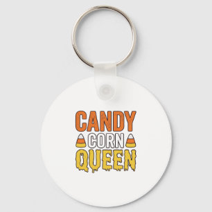 Porte-clés Reine de bonbons en forme de corne Vintage Hallowe