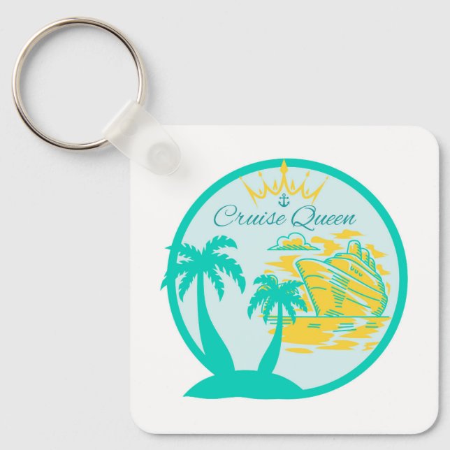 Porte-clés Reine de croisière (Recto)