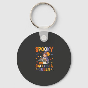 Porte-clés Reine de la cantine d'Halloween