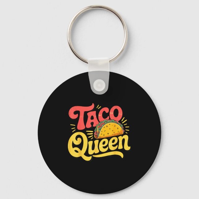 Porte-clés Reine de taco  (Recto)