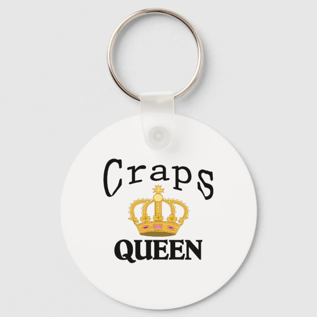 Porte-clés Reine des craps (Recto)