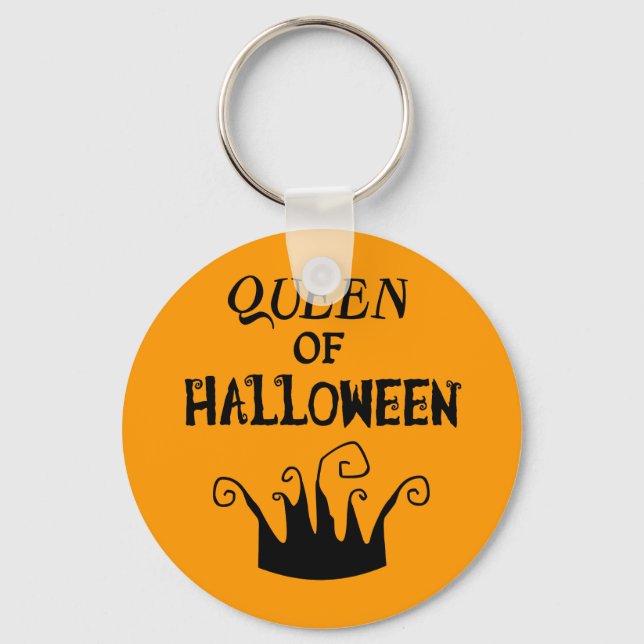 Porte-clés Reine d'Halloween (Recto)