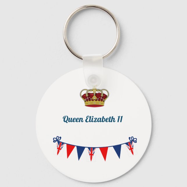 Porte-clés Reine Elizabeth 11 (Recto)