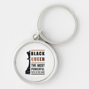 Porte-clés Reine Noire La Pièce La Plus Puissante Du Jeu 2