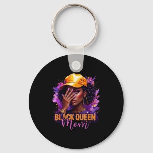 Porte-clés Reine noire maman joyeuse fête des mères afro afri