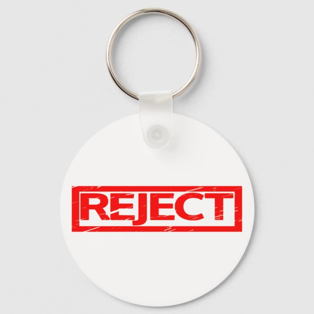 Porte-clés Rejeter le tampon (Recto)