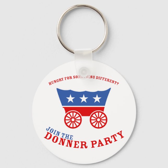 Porte-clés Rejoignez le Porte - clé Donner Party (Recto)