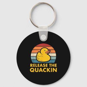 Porte-clés Relâchez Le Devis Quackin Cabber Duck Duckkling Ac