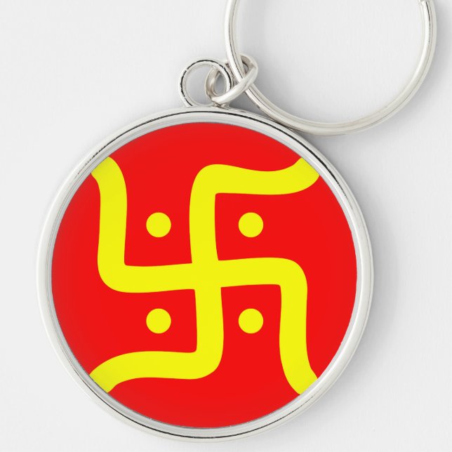 Porte-clés religion indoue traditionnelle indienne de symbole (Devant)