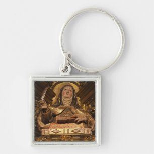 Porte-clés Religious art representing Santa Teresa