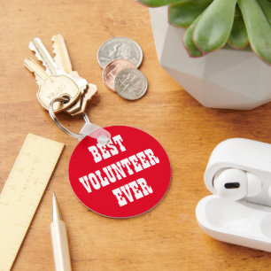 Porte-clés Remerciements de bénévoles merci cadeau