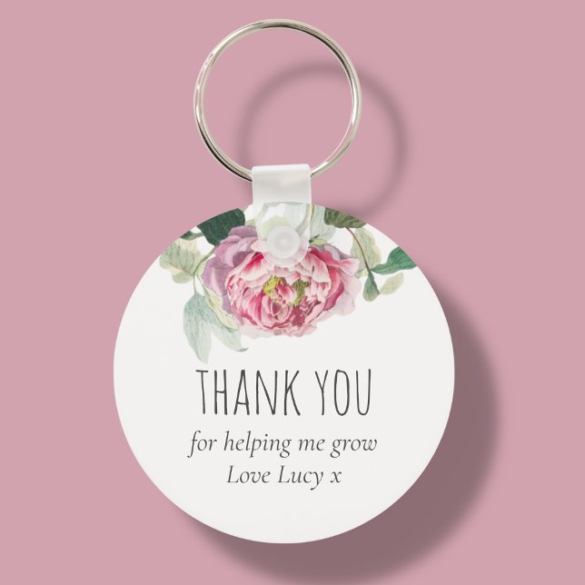 Porte-clés Remerciements | Enseignant (Créateur téléchargé)