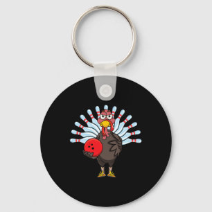 Porte-clés Remerciements Turquie Bowling Pin Matching Team Ca