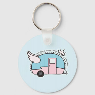 Porte-clés Remorque de campeur vintage