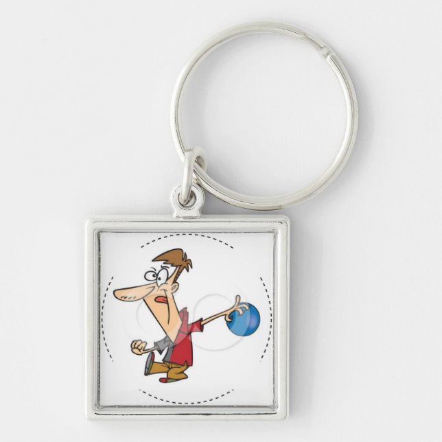 Porte-clés Remplissez modèle de porte - clé (Devant)