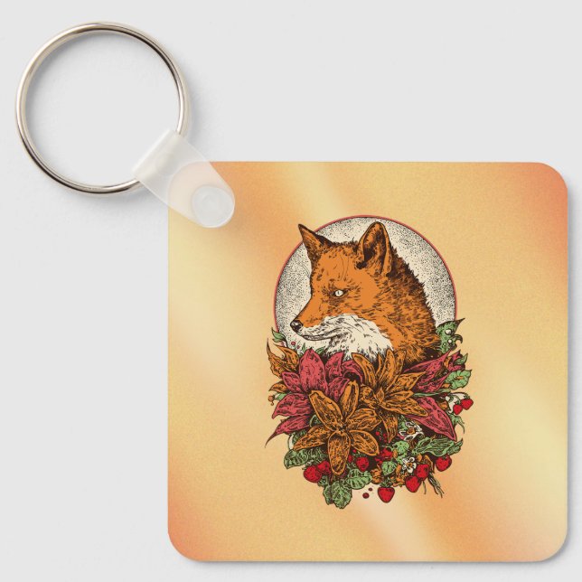 Porte-clés Renard (Recto)
