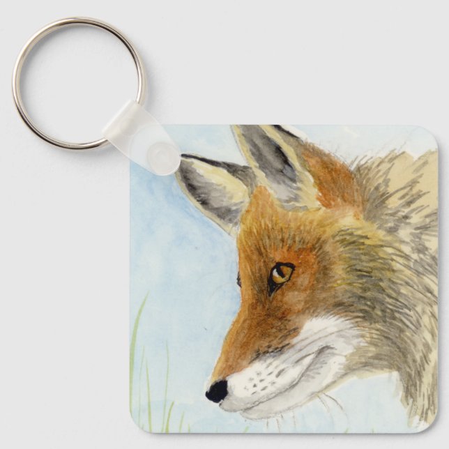 Porte-clés Renard rouge (Recto)