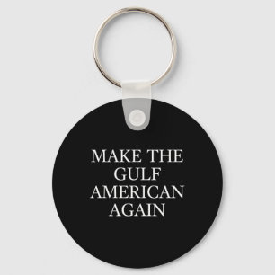 Porte-clés Rendez le golfe américain à nouveau Trump drôle go