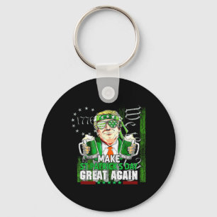Porte-clés Rendre à la Saint Patrick sa grande fête le drapea