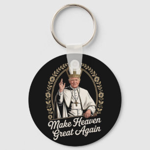 Porte-clés Rendre Le Ciel Grand À Nouveau Donald Trump En Tan