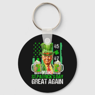 Porte-clés Rendre le Jour de la Saint Patrick grand à nouveau