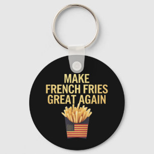 Porte-clés Rendre Les Fries Françaises Super À Nouveau Délici