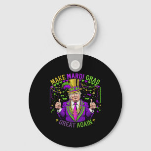 Porte-clés Rendre Mardi Gras Grand À Nouveau Fun Mardi Gras H