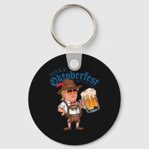 Porte-clés Rendre sa beauté amusante Trump Drink Beer Festiva
