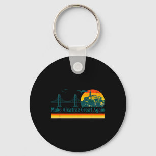 Porte-clés Rendre sa grandeur à Alcatraz drôle Trump Alcatraz