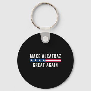 Porte-clés Rendre sa grandeur à Alcatraz Drôle Trump Hommes F
