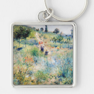 Porte-clés Renoir - Chemin montant dans les hautes herbes