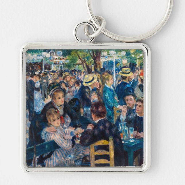 Porte-clés Renoir - Danse au Moulin de la Galette (Devant)